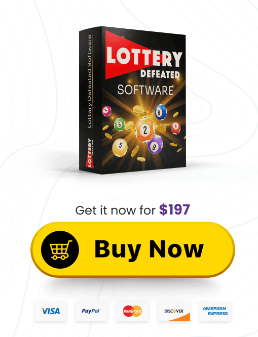 Lottery Defeater Software Order page